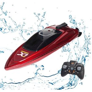 Mini RC Boot - Bestuurbare boot - Speedboot - Voor jongens en meisjes - Buiten - 10km/u - Bereik tot 15m