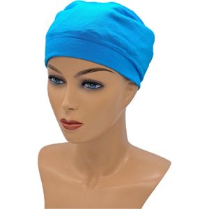 Johnson Headwear - Zomer Mutsje - Chemo Muts - Chemo Muts Dames - Lichtblauw - Chemo Cap - Muts - Cap - Hoofddeksel