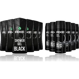 Axe Black - Douchegel (6 x 250 ml) en Deodorant (6 x 150 ml)