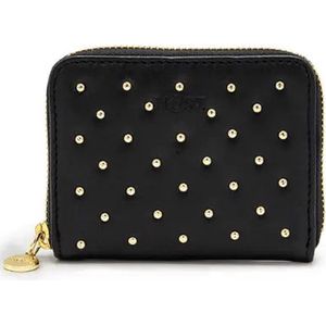 MOSZ Dames Portemonnee / Portefeuille / Wallet - leer - Sophie - Black