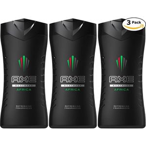 Axe Africa Douchegel - 3 x 400 ml - Voordeelverpakking