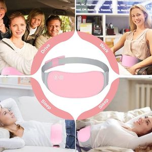 Equivera Menstruatie Warmteband - Menstruatie Pijnverlichting - Draadloos - Massagekussen