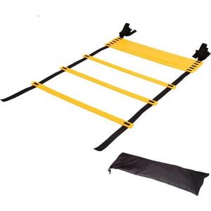 Sport loopladder 5 meter - Agility speedladder - Fitness ladder - Sportladder - Ladder - Behendigheidsladder - Sporten - Fitness - D&L Merchandise