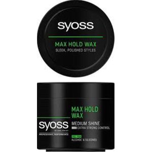 SYOSS Styling Max Hold Wax 2 x 150 ml