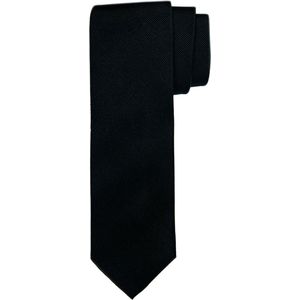 Profuomo stropdas, zijde, zwart -  Maat: One size