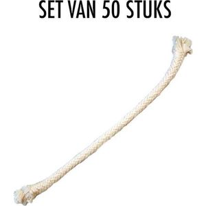 Aansteeklonten 20cm - 50 stuks - vuurwerk, aansteek lonten, vuurwerklonten, vuurwerk lont, veiligheid, veilig vuurwerk, katoen