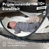 Deryan - Baby Luxe - Campingbedje - Cream - Inclusief Zelfopblaasbare Matras