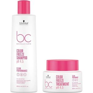 Schwarzkopf BC Color Freeze Shampoo & Treatment - 500ml+200ml