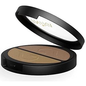Inika Geperst Mineral Eye Shadow Duo, Gold Oyster