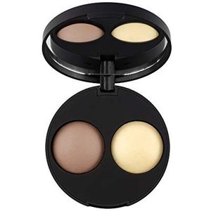 Inika Biologisch Vegan Baked Contour Duo Palette Teak