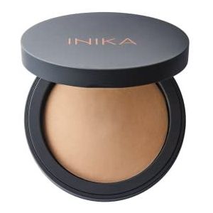 INIKA REFRESH Baked Mineral Foundation - Nurture - Vegan - 100% Natuurlijk - Verzorgend - Alle huidtypes - Minerale make-up