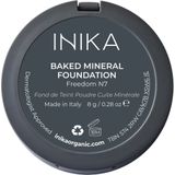 INIKA REFRESH Baked Mineral Foundation - Freedom - Vegan - 100% Natuurlijk - Verzorgend - Alle huidtypes - Minerale make-up