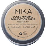 Loose Mineral Foundation SPF25 - Freedom - Biologisch - Vegan - 100% Natuurlijk - Verzorgend - Alle huidtypes - Microplasticvrij