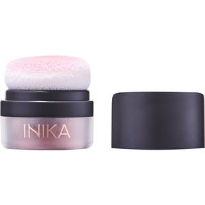 INIKA Mineral Blush Puff Pot - Rosy Glow - Biologisch - Vegan - 100% Natuurlijk - Verzorgend - Alle huidtypes - Microplasticvrij - Minerale make-up