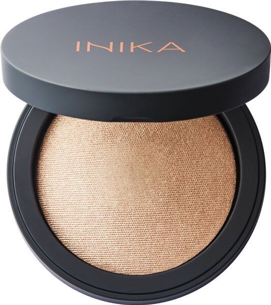 INIKA REFRESH Baked Mineral Illuminisor - Dewdrop - Vegan - 100% Natuurlijk - Verzorgend - Alle huidtypes - Minerale make-up