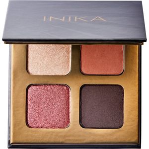 INIKA Eyeshadow Quad - Sunset - Vegan & Biologisch - 4 tinten