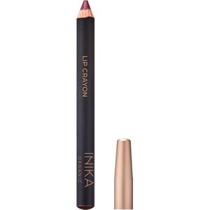 INIKA Organic - Lip Crayon - Diepe Pruimkleur - 3g - Veganistisch