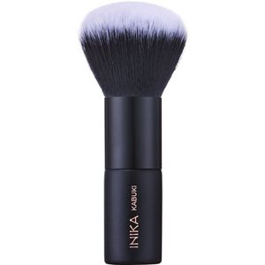 INIKA - Kabuki Brush - Make-Up Borstel - Vegan - Houten Handgreep