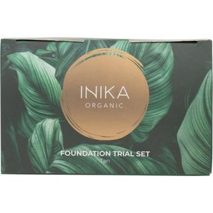 INIKA - Foundation Trial Set - Tan - Natuurlijke Make-up - Vegan - Dierproefvrij