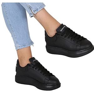 Runner Boss Trfrba100154, uniseks sneakers, zwart, 38 EU, zwart, 38 EU, zwart.