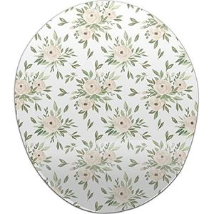 Bonamaison, Ergonomische muismat met polssteun, digitale print, anti-speen-onderkant, anti-slip onderkant voor kantoor en thuis, 20 x 23 cm