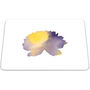Bonamaison, Rechthoek Pop Art Digital bedrukte muismat, antislip onderkant, voor kantoor en thuis, grootte: 22x18 cm