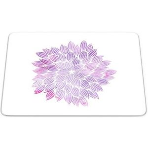 Bonamaison, Rechthoek Pop Art Digital bedrukte muismat, antislip onderkant, voor kantoor en thuis, grootte: 22x18 cm