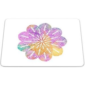 Bonamaison, Rechthoek Pop Art Digital bedrukte muismat, antislip onderkant, voor kantoor en thuis, grootte: 22x18 cm