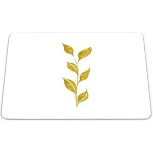 Bonamaison, Muismat, rechthoekig, digitaal bedrukt, antislip onderkant, voor kantoor en thuis, afmetingen: 22 x 18 cm