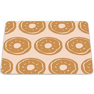 Bonamaison, Rechthoek Pop Art Digital bedrukte muismat, antislip onderkant, voor kantoor en thuis, grootte: 22x18 cm