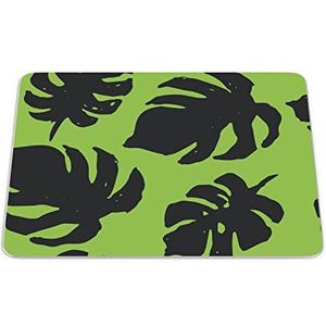 Bonamaison, Rechthoek Pop Art Digital bedrukte muismat, antislip onderkant, voor kantoor en thuis, grootte: 22x18 cm