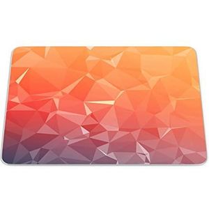 Bonamaison, Rechthoek Pop Art Digital bedrukte muismat, antislip onderkant, voor kantoor en thuis, grootte: 22x18 cm
