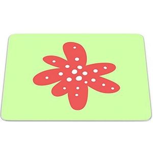 Bonamaison, Rechthoek Pop Art Digital bedrukte muismat, antislip onderkant, voor kantoor en thuis, grootte: 22x18 cm