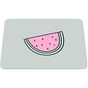Bonamaison, Rechthoek Pop Art Digital bedrukte muismat, antislip onderkant, voor kantoor en thuis, grootte: 22x18 cm