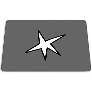 Bonamaison, Rechthoek Pop Art Digital bedrukte muismat, antislip onderkant, voor kantoor en thuis, grootte: 22x18 cm
