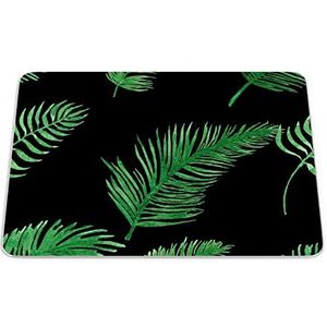 Bonamaison, Rechthoek Pop Art Digital bedrukte muismat, antislip onderkant, voor kantoor en thuis, grootte: 22x18 cm