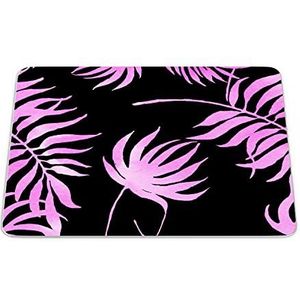 Bonamaison, Rechthoek Pop Art Digital bedrukte muismat, antislip onderkant, voor kantoor en thuis, grootte: 22x18 cm