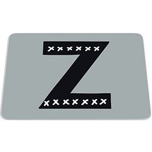 Bonamaison, Muismat, rechthoekig, digitaal bedrukt, antislip onderkant, voor kantoor en thuis, afmetingen: 22 x 18 cm