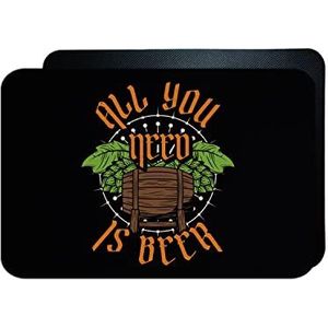 Bonamaison, Gamer muismat, rechthoekig, digitaal bedrukt, gaming muismat, antislip, muismat voor kantoor, thuis, eenvoudige gaming muismat, maat S, 45 x 30 cm