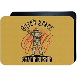 Bonamaison, Rechthoek digitaal bedrukte gaming-muismat voor gamers, antislip onderkant, voor kantoor en thuis, single speler-games S, afmetingen: 45 x 30 cm