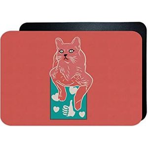 Bonamaison, Rechthoek Digital Bedrukte Gaming Mouse Pad voor gamers, antislip onderkant, voor kantoor en thuis, single speler-games S, grootte: 45 x 30 cm