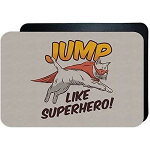 Bonamaison, Rechthoek Digital Bedrukte Gaming Mouse Pad voor gamers, antislip onderkant, voor kantoor en thuis, single speler-games S, grootte: 45 x 30 cm