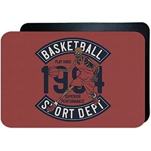 Bonamaison, Rechthoek digitaal bedrukte gaming-muismat voor gamers, antislip onderkant, voor kantoor en thuis, single speler-games S, afmetingen: 45 x 30 cm