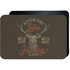 Bonamaison, Rechthoek Digital Bedrukte Gaming Mouse Pad voor gamers, antislip onderkant, voor kantoor en thuis, single speler-games S, grootte: 45 x 30 cm