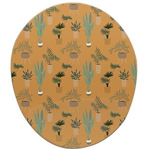 Bonamaison, Ergonomische muismat met polssteun, digitale print, anti-speen-onderkant, anti-slip onderkant voor kantoor en thuis, 20 x 23 cm