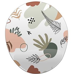 Bonamaison, Ergonomisches Mauspad mit Handgelenkauflage, Digital Bedruckt Mauspad Anti-Sehnenscheide Probleme, rutschfeste Unterseite, für Büro und Zuhause, Größe: 20x23 cm
