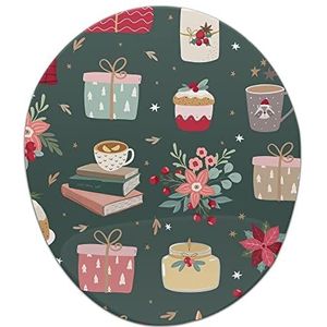 Bonamaison, Ergonomische muismat met polssteun, digitaal bedrukte muismat tegen schede problemen, antislip onderkant, voor kantoor en thuis, afmetingen: 20 x 23 cm