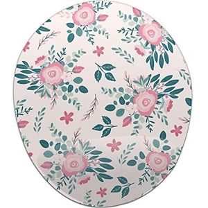 Bonamaison, Ergonomische muismat met polssteun, digitaal bedrukte muismat tegen schede problemen, antislip onderkant, voor kantoor en thuis, afmetingen: 20 x 23 cm