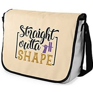 Bonamaison Digitaal bedrukte boodschapper schooltas voor studenten, cross-body tas, koerierstas, schoudertas voor kinderen, meisjes, jongens, maat: 29x36 cm