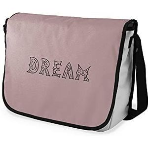 Bonamaison Digitaal bedrukte boodschapper schooltas voor studenten, cross-body tas, koerierstas, schoudertas voor kinderen, meisjes, jongens, maat: 29x36 cm